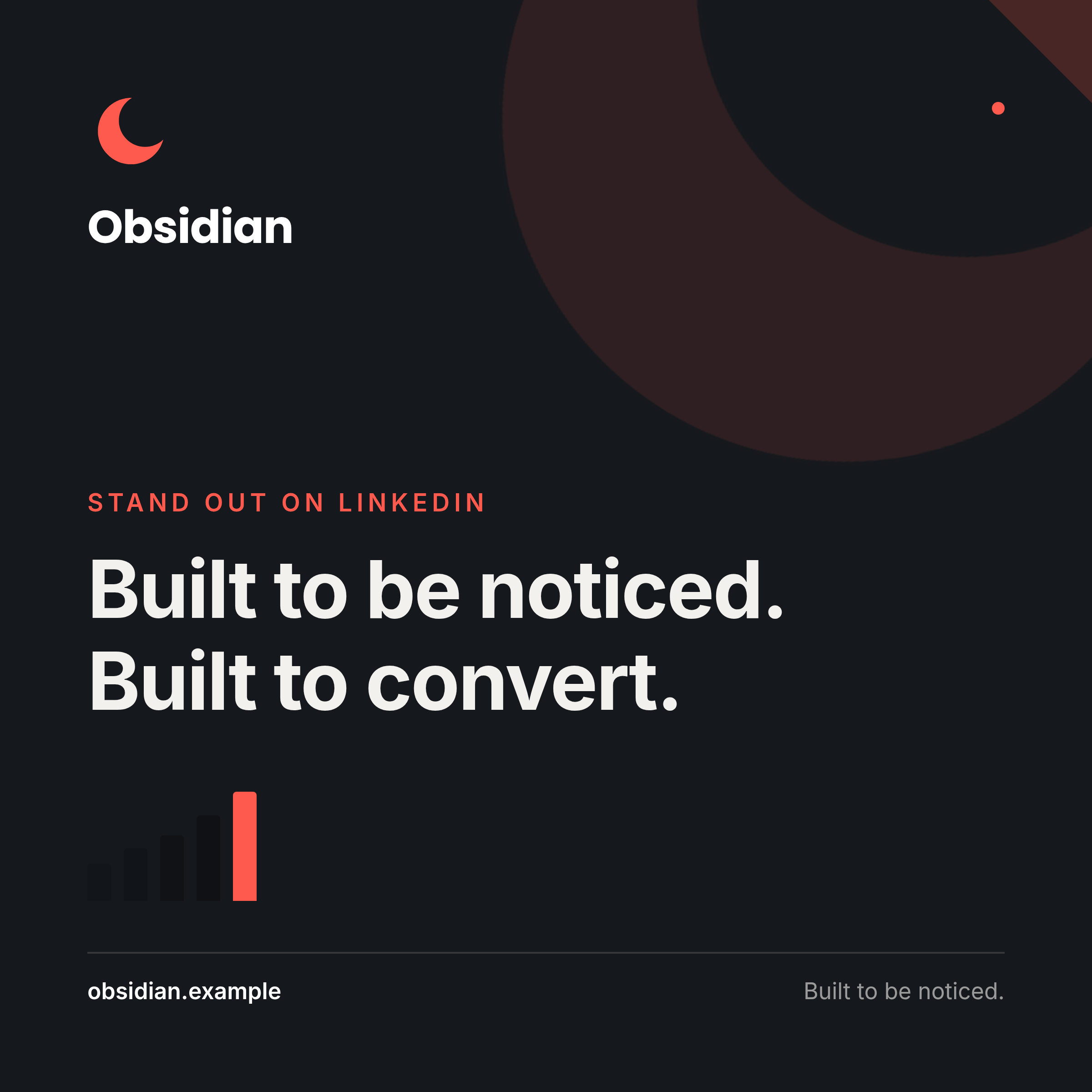 Obsidian LinkedIn post — generated by the engine